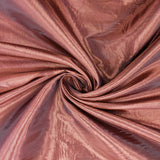 280CM PLAIN TAFETTA - RUST BROWN