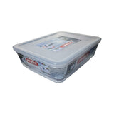 PYREX COOK & FREEZE DISH W/ PLASTIC LID 4LT