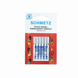 SCHMETZ EMBROIDERY NEEDLE 75/90