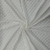 150CM PLAIN MINKY FLEECE-WHITE