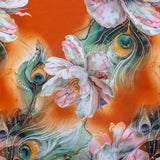 150CM DIGITAL FOIL DUTCHESS SATIN