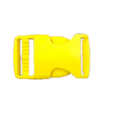 25MM PLASTIC BAG CLIPS - YELLOW