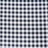 MINI MATT CHECKS 240CM BLACK