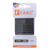 ELASTIC 6 CORD BLACK