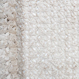 150CM RUFFLED LACE (BEIGE)