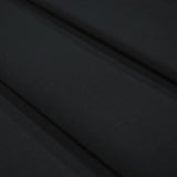 240CM PLAIN 100% COTTON FABRIC - BLACK