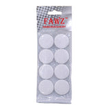 25MM ADHESIVE DOTS-WHITE