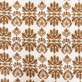 PRINTED CAPRI LINEN LOOK 16 BROWN