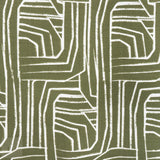 PRINTED CAPRI LINEN LOOK 19 GREEN