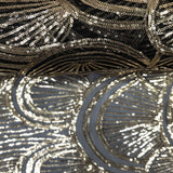 BRIDAL WEAR- BLACK/GOLD