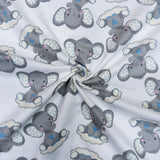 CRAFT FLANNEL SLEEPY ELEPHANTS