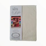 3/4 FITTED SHEET CREAM