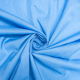 115CM PLAIN POLY COTTON - POWDER BLUE