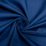 115CM PLAIN POLY COTTON - NAVY