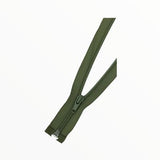 55CM OPEN END ZIP - KHAKI - (4)