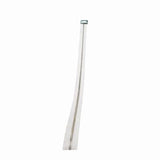 70CM YKK OPEN END METAL ZIP-WHITE - (501)