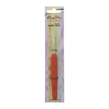 WAVES ALUMINIUM CROCHET HOOKS 4MM TANGERINE