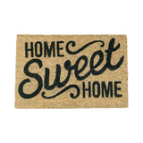 COIR MAT TUFTED HOME SWEET HOME BROWN