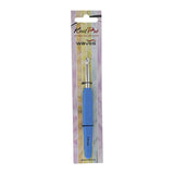 WAVES ALUMINIUM CROCHET HOOKS 6MM PANSY