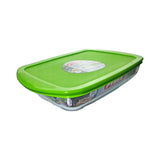 PYREX COOK & STORE SHALLOW RECT DISH 1.6LT