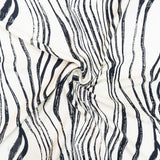 PRINTED CAPRI LINEN LOOK 18 IVORY