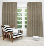 280CM VIRGO CURTAIN - GILT