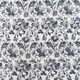 PRINTED CAPRI LINEN LOOK 15 BLACK