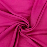 150CM PLAIN RAYON CHALLIS-DK ROSE