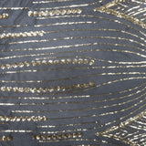 BRIDAL WEAR- BLACK/GOLD