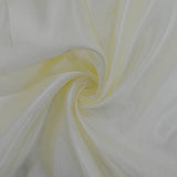 150CM TWO TONE THAI SILK - WHITE