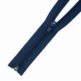 70CM OPEN END ZIP - NAVY - (196)