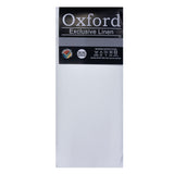 OXFORD 144 KING FITTED SHEET - WHITE