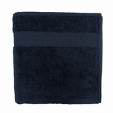 70X140 INDULGENCE BATH TOWEL - BLACK