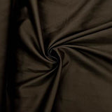 PLAIN COTTON SATIN SPANDEX(DARK BROWN)