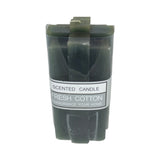 SCENTED CANDLE FRESH COTTON CUBE LRG