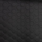 PVC EMBROIDED BONDED FOAM - GREY