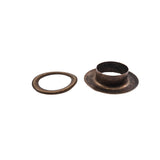 18MM EYELITS W/WASHERS - COPPER