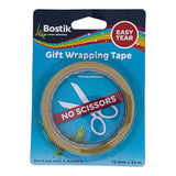 GIFT WRAP TAPE EASY TEAR 12MMX33M