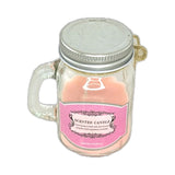 SCENTED CANDLE IN MINI JAR PINK