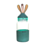 GLASS BOTTLE RABBIT