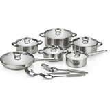 S/STEEL POT SET 15PC