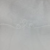 270CM CORNELY PLAIN VOILE - WHITE