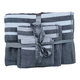 3PC PLUSH SET-DARK GREY