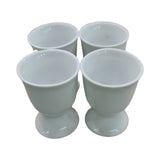 EGG CUP 4PC PORCE