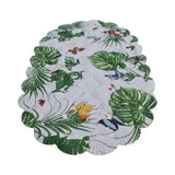 PROTECTION BATH MAT GREEN BUTTERFLY 246111