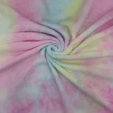 150CM TYE DYE CORAL VELOUR