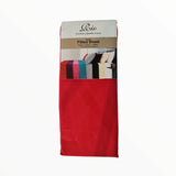 SINGLE FITTED SHEET RED