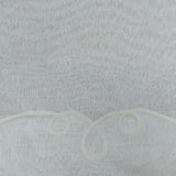 270CM CORNELY FROSTED VOILE CURTAIN - CHAMPAGNE