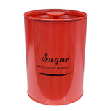 TIN RED SUGAR ROUND