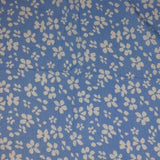 RAYON CRINKLE PRINT - BLUE